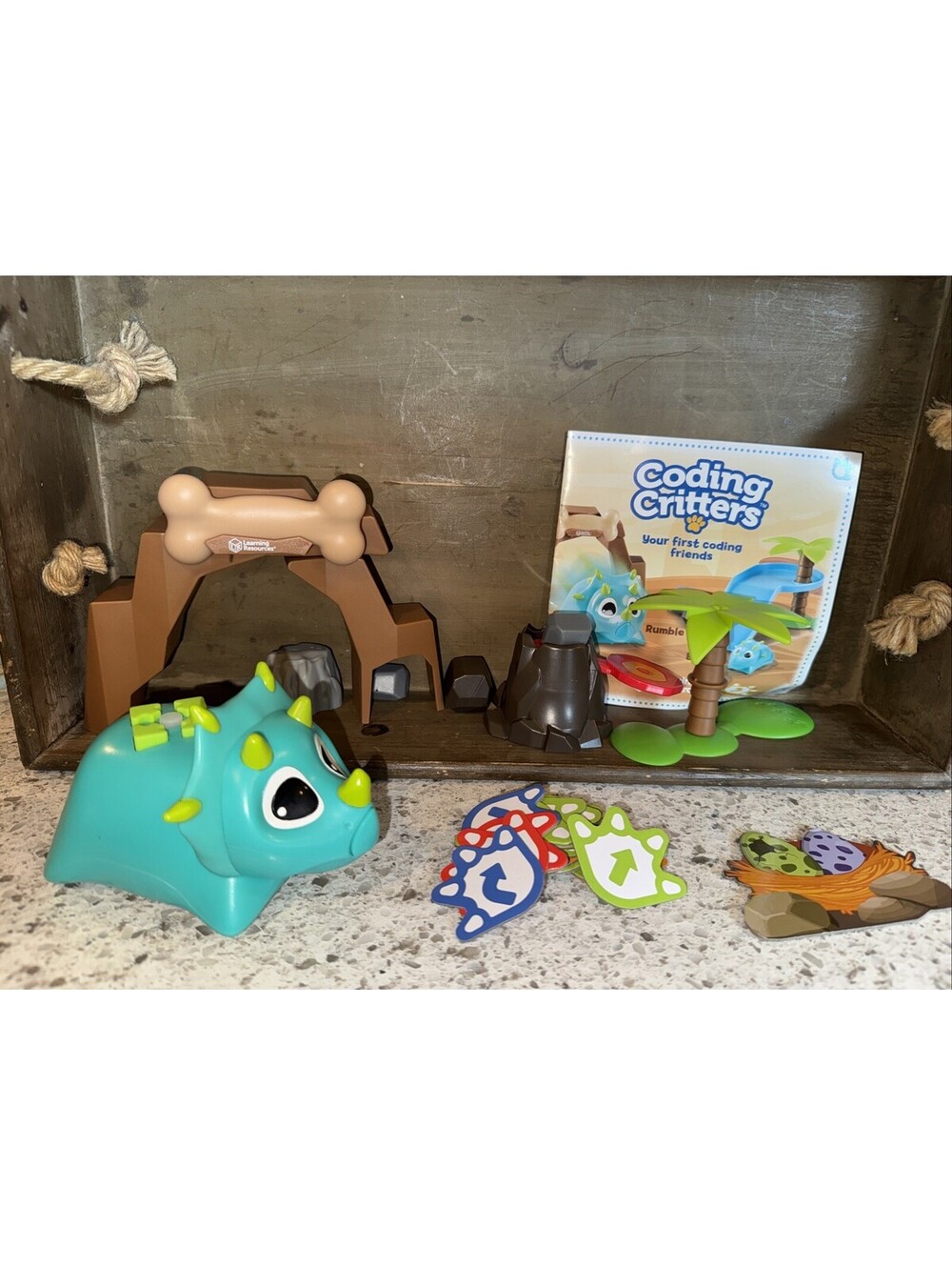 STEM Learning Resources Coding Critters Rumble w/ Coding Storybook